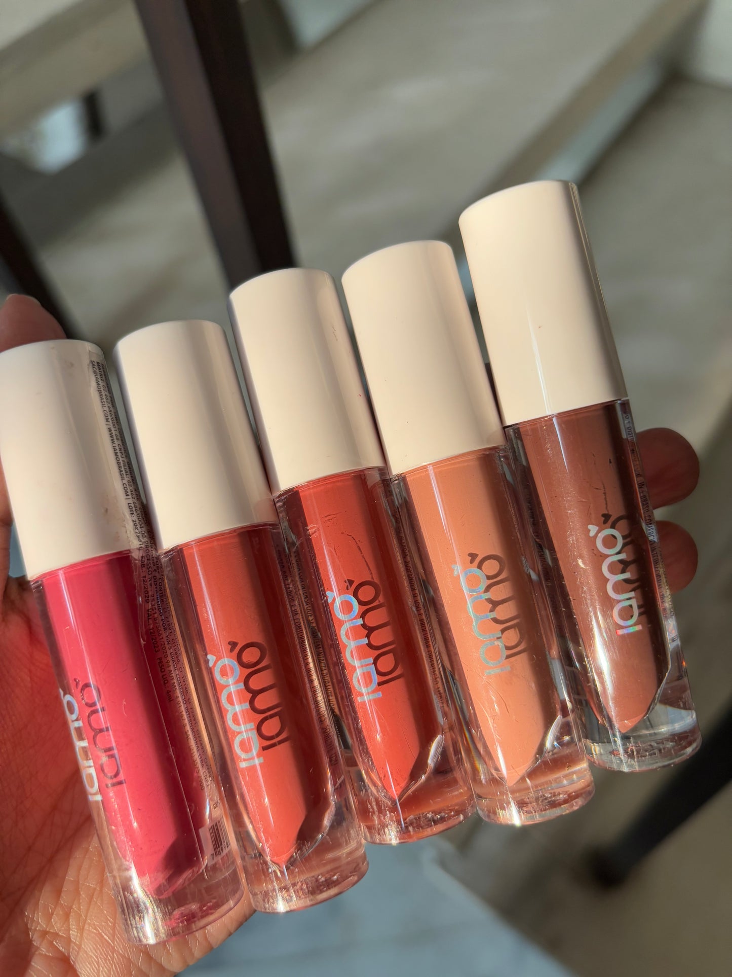 Set of 5 liquid matte lipsticks