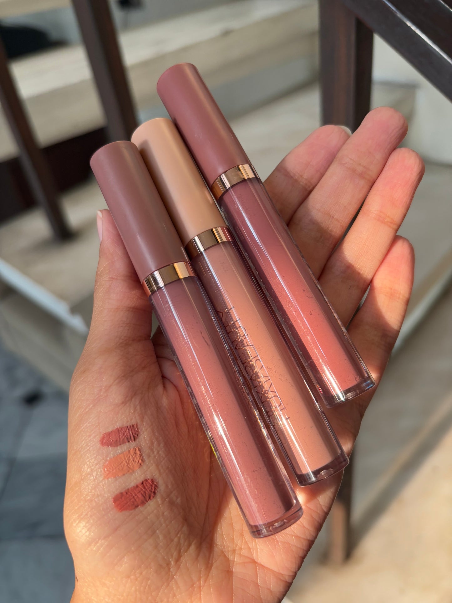 Set of 3 liquid matte