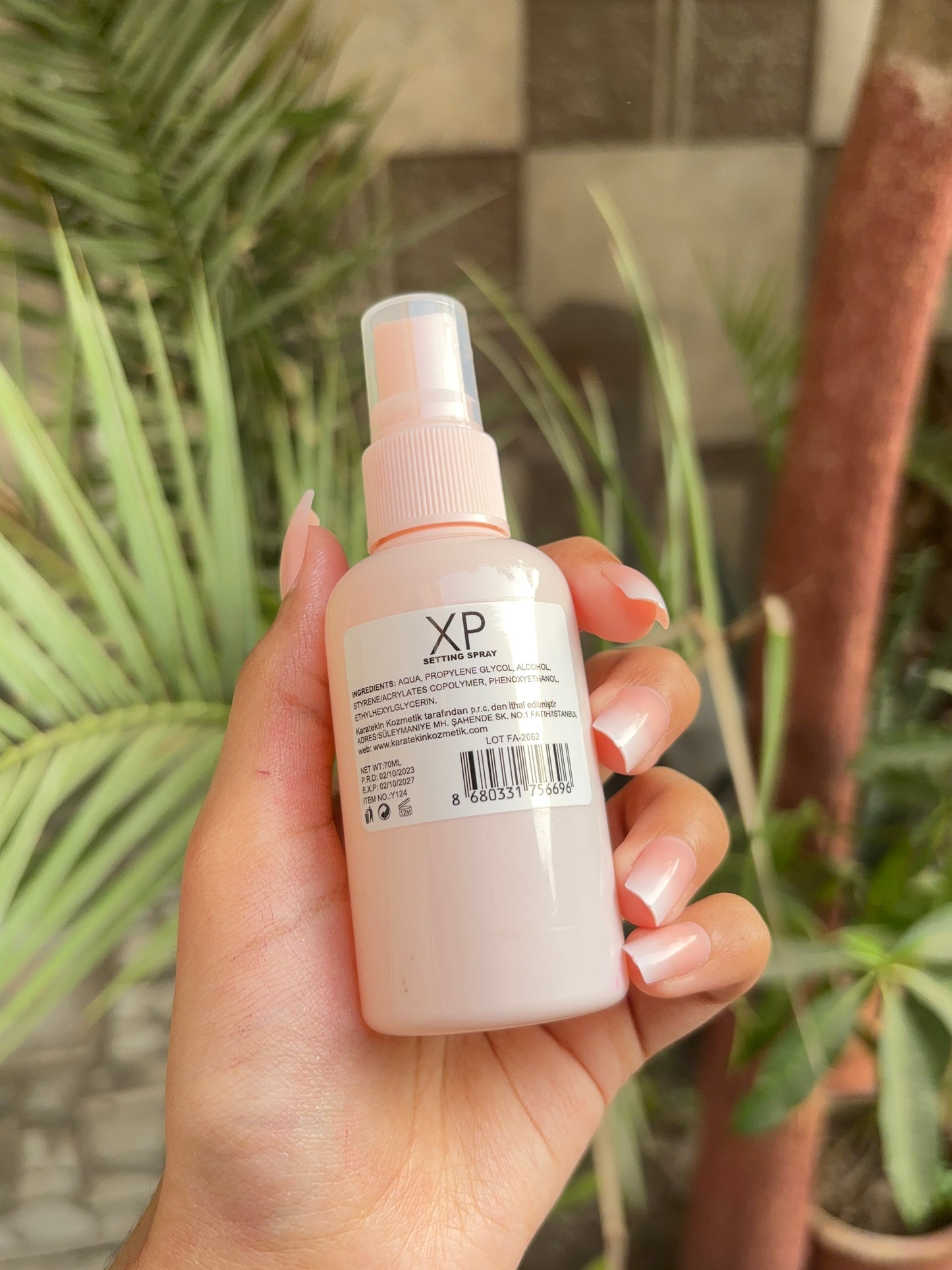 XP Makeup Fixing Spray