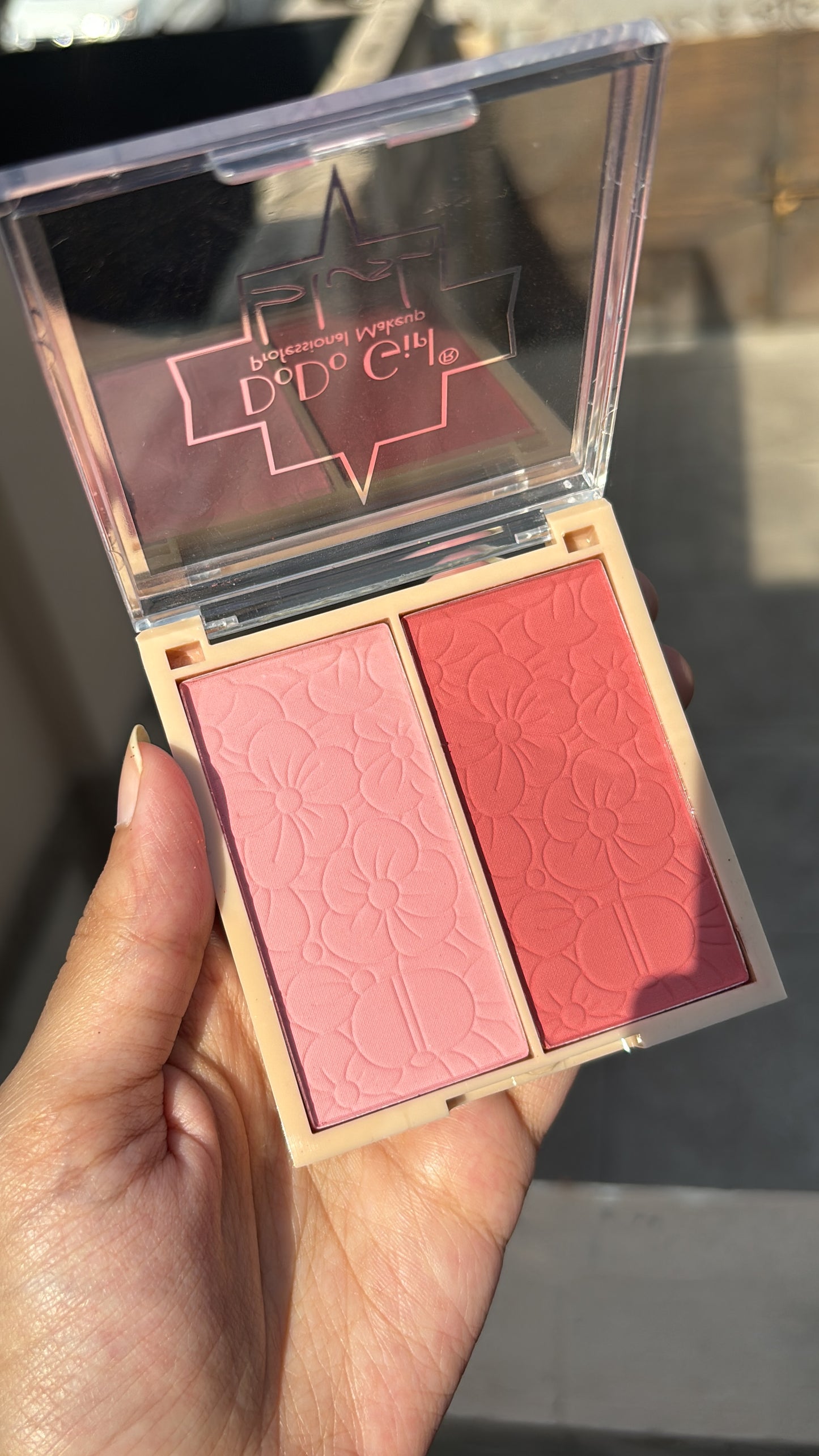 2 Color Blush Palette