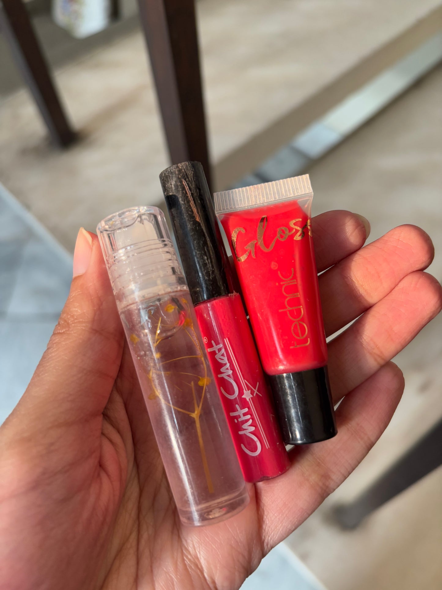 Set of 3 lipglosses