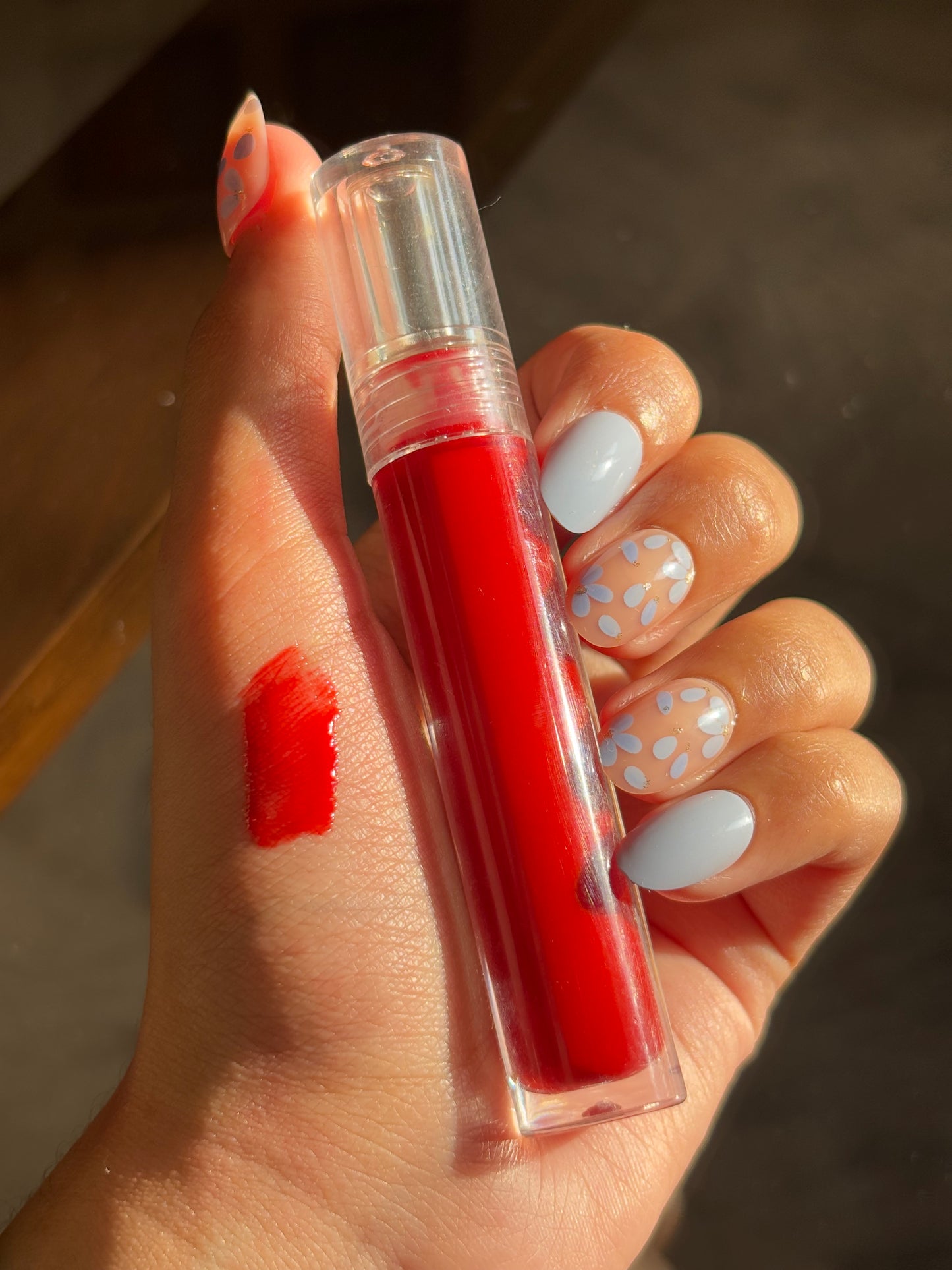 LipGloss Red and Transparent