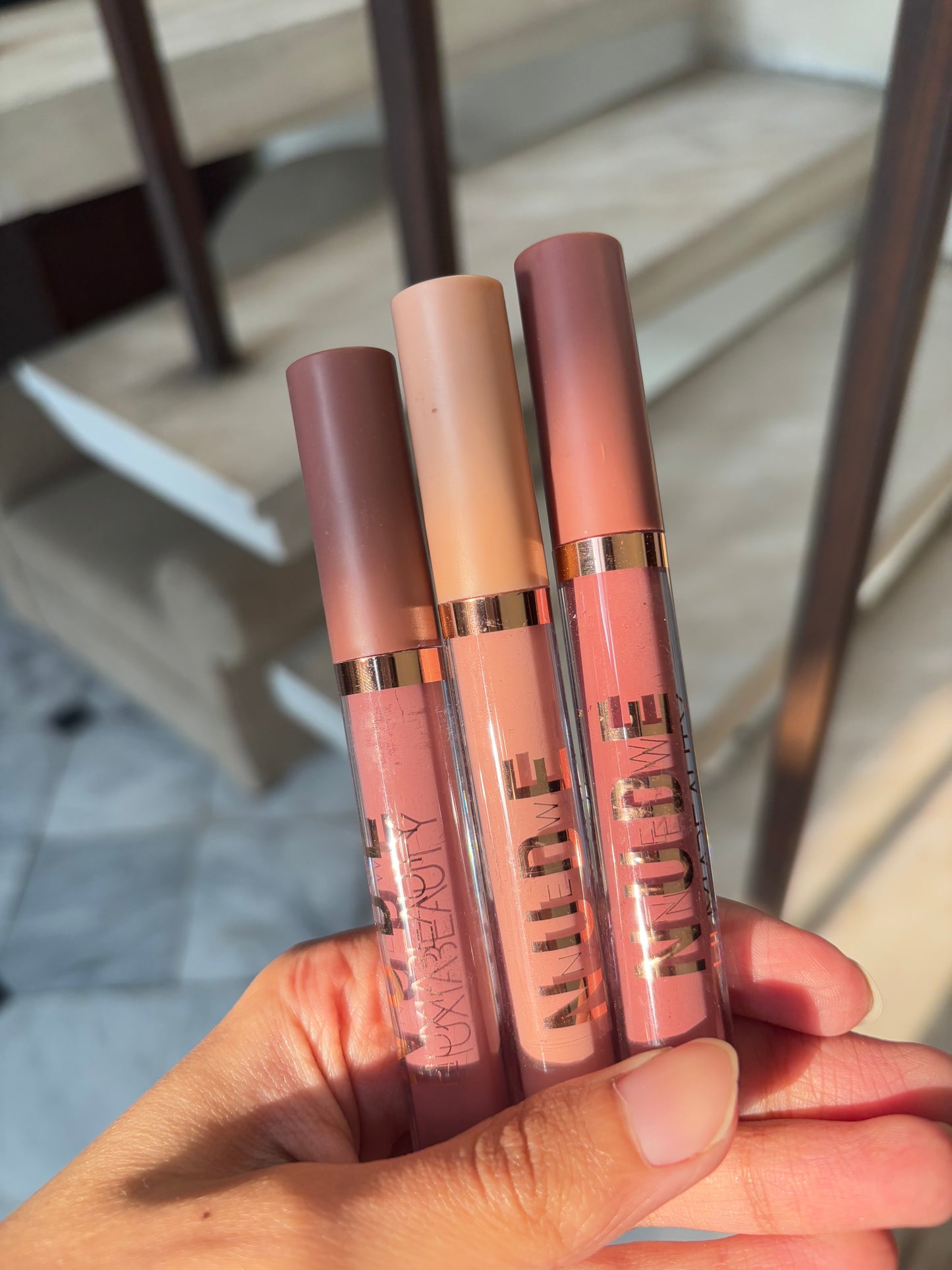 Set of 3 liquid matte