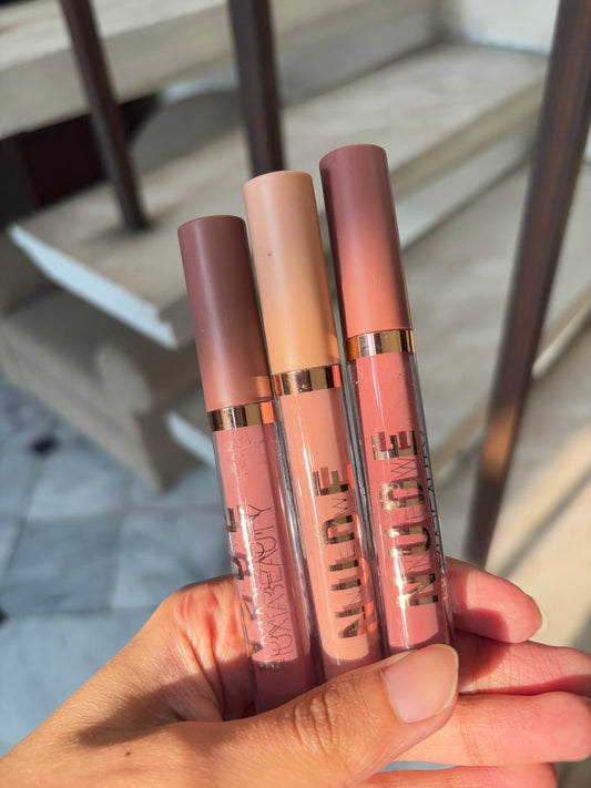 Set of 3 liquid matte