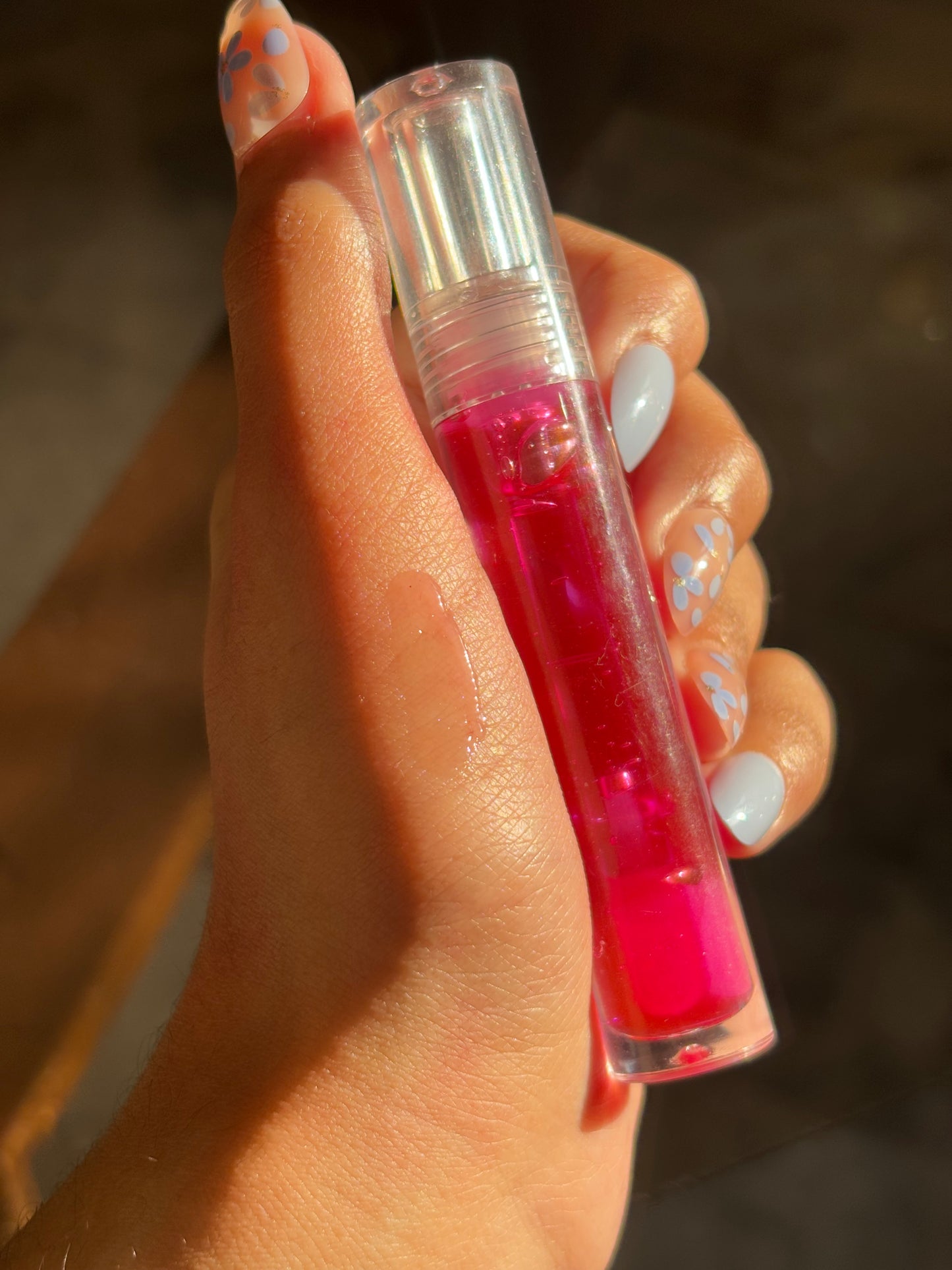 LipGloss Red and Transparent