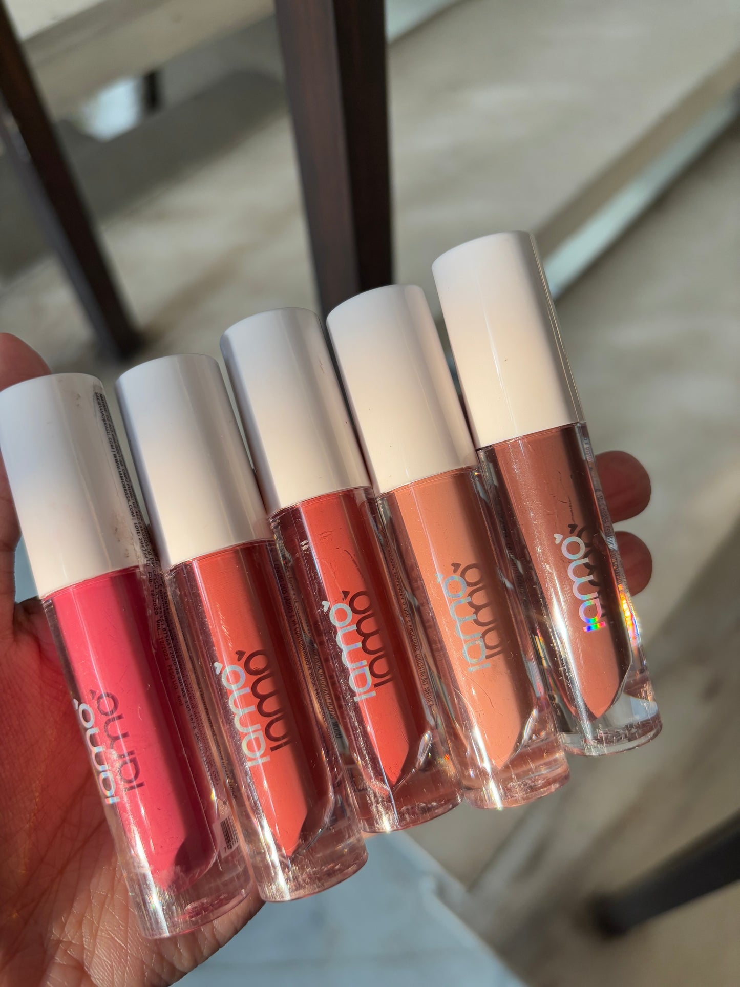 Set of 5 liquid matte lipsticks