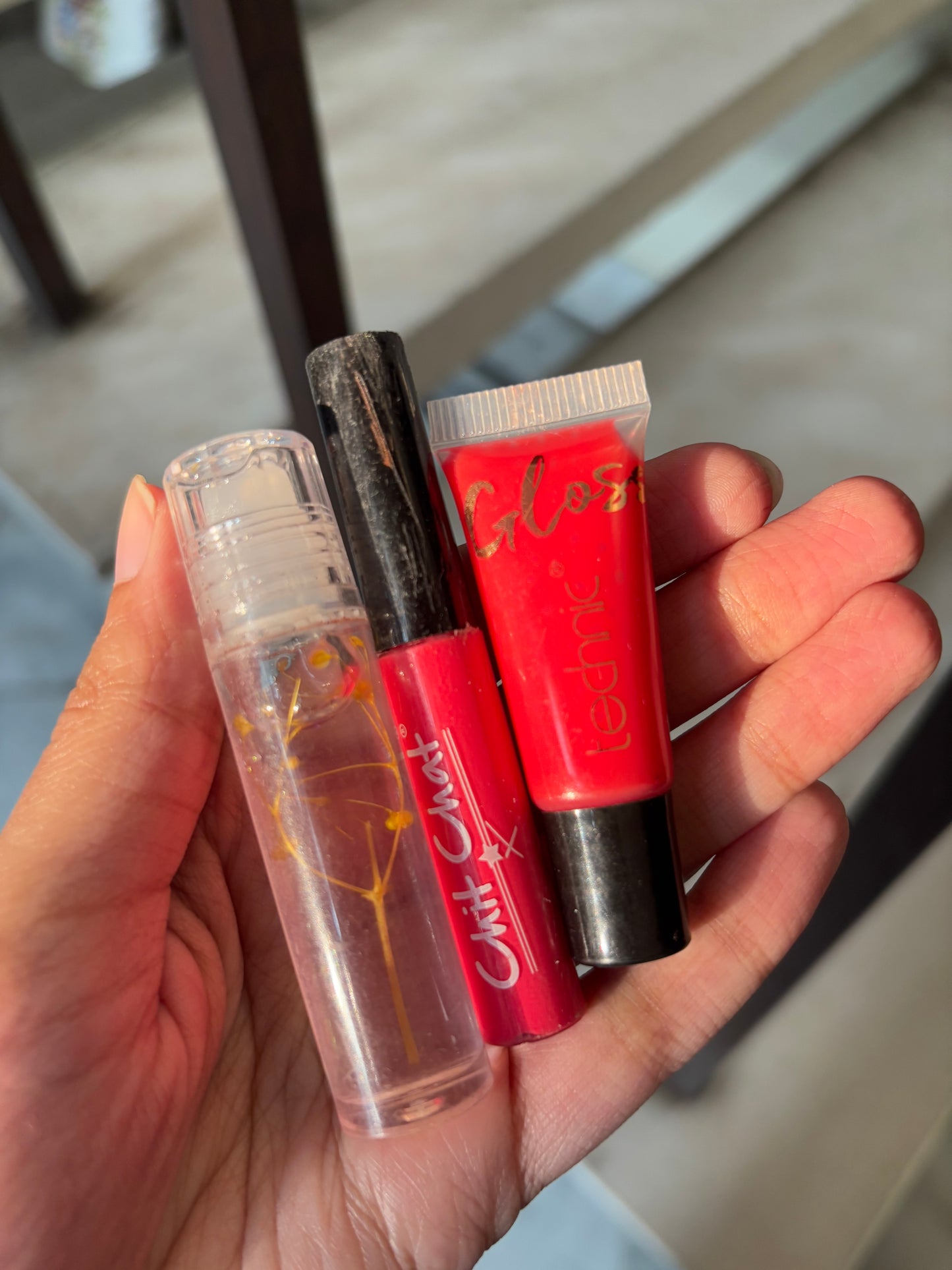 Set of 3 lipglosses